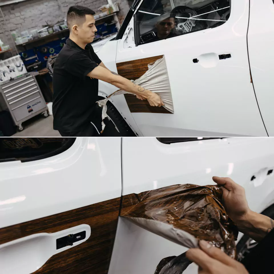 Так не должно быть! Заново разработали дизайн наклеек для Jeep Grand Wagoneer и забронировали кузов полиуретаном